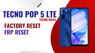 Tecno POP 5 LTE Hard reset | Tecno BD4 pattern unlock 2023