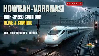 SHOCKING : Howrah-Varanasi Bullet Train NOT Cancelled! Mamata Govt Issue | Full Tender Updates 🔥🚄