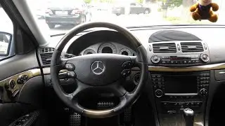 Как снять руль Mercedes W211 e-class