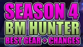 BM HUNTER | SEASON 4 | BEST GEAR + CHANGES | 2 MINUTE GUIDE | SHADOWLANDS