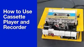 How to Use Cassette Player and Recorder | Part.1 Recording and Playback