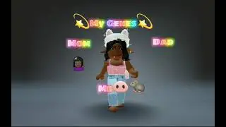 My genes🧬a little late||Roblox trend|| Lovely lili
