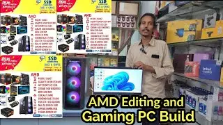 AMD Editing and Gaming Studio PC Build 2024 tamil