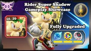 Lv 20 Rider Super Shadow Gameplay Showcase With Voice