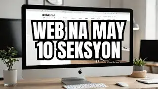 Paano Gumawa ng Website 🌐 na May 10 Seksyon ✍️💻🖱️🔧