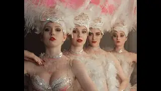 Танец "Антре". Перьевое шоу. Entrée.