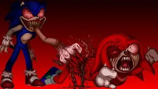 Sonic exe Project X - Knuckles alpha - Как это пройти!!