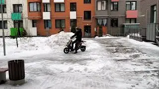 Kugoo-Kirin V Pro 1000W 60V 20Ah зима))