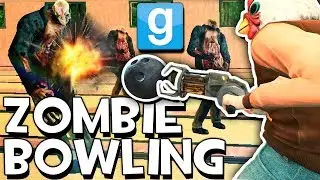 ZOMBIE BOWLING?! | Gmod NEW Explosive Zombie Mini-Game