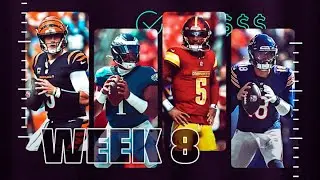Welcome the Newest Additions! NFL 2024 Week 8 Predictions