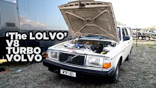 The LOLVO - Turbo 1UZ Powered Volvo at Powercruise