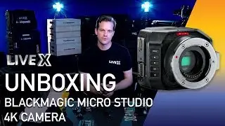 Unboxing: Blackmagic Micro Studio 4K Camera