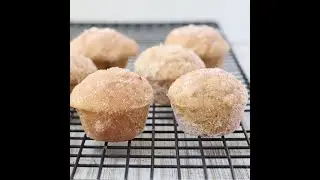 Sourdough Doughnut muffins