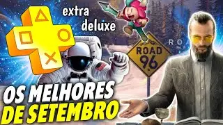 OS 10 melhores JOGOS da PS PLUS EXTRA e DELUXE  SETEMBRO 2024