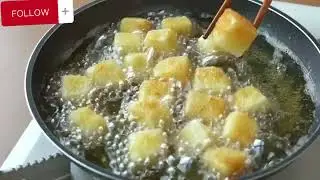 Fry your Super Crispy Potato Popcorn this way, be sure to make this at home