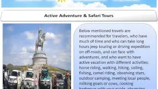 Blue Mongolia Tour : Travel agency