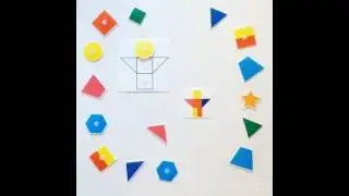 каледоскоп геометрических фигур
