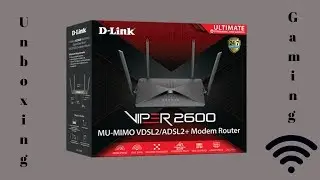 D-Link AC2600 Modem Router Unboxing