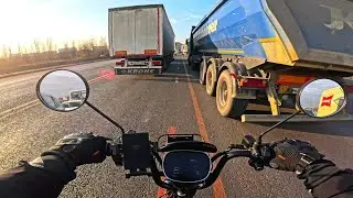 Kugoo Kirin V3 Pro max Pov test drive | электровелосипед куго кирин про макс