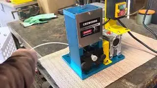 Creworks wire stripping machine
