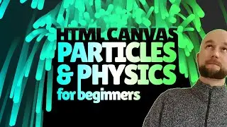 JavaScript project tutorial for beginners [HTML Canvas Particles]
