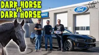2024 Mustang Dark Horse vs. The ORIGINAL Dark Horse!!