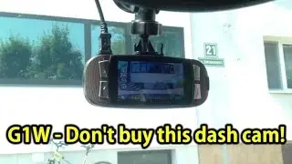G1W Dash Cam Clone After 1 Year REVIEW - Don't Buy this Dash Cam!