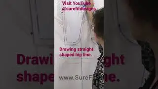 Straight-shape Hip Drawing Shorts by SureFitDesigns #shorts #surefitdesigns #glendathegoodstitch