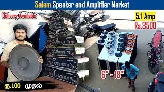 Salem Speaker and Amplifier Market | Dreamer Paul Vlog