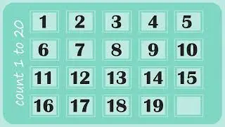 Numbers 1 to 20 | One Two Three Four | Count from 1 to 20 #one #two #numbers1to20 #onetwothree