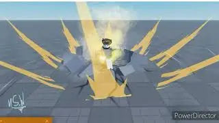 my second animation using moon animator || Roblox studio (learned how to use effects :D)
