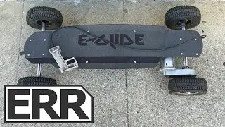 E-Glide GT Video Review - Powerful Off-Road Electric Skateboard
