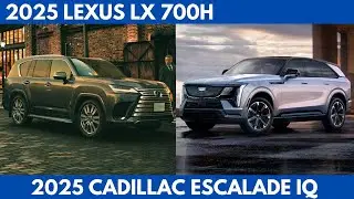 The Real Difference Between 2025 Lexus LX 700h and Cadillac Escalade IQ for Off-Road Enthusiasts