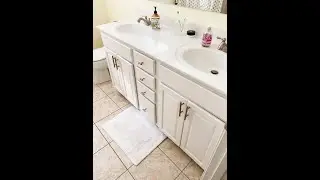 How to Paint your Bathroom Cabinets