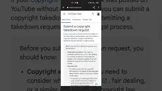 How to check copyright on YouTube videos and removal request