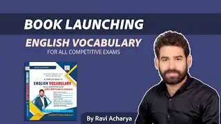 English Vocabulary  Book Launch  |  | By RAVI ACHARYA SIR