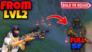 Solo vs Squad 🤯 Destroy Whole Lobby With Lvl2 Vest | Metro Royale Pubgm