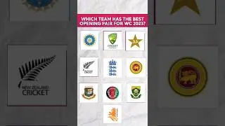 Opening Pair for World Cup 2023||Crick with Jatin||😮