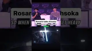 Rosario and Hayden talk Ahsoka at Awesomecon Panel 2024