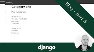 Creating a blog using Django 3 - Part 5 - The category view