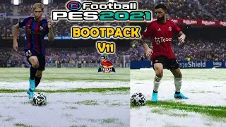PES 2021 bootpack v11 season update 2022 smoke patch 21.4.3b