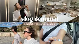 ✨ Una semana conmigo: 🛍️ compras Zara y más 🏃🏻‍♀️ retomamos el ejercicio 🍜 comida en Madrid
