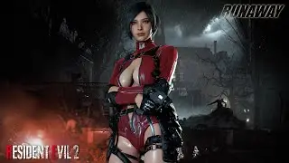 RE2 Remake Ada Wong Runaway 10:16 Special Ops Sneaking Suit Ghost Survivors PC 1080p60