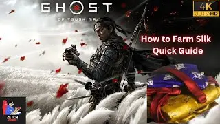 How to Farm Silk in Ghost of Tsushima |Easy way|Silk farm| Zetca gaming | #silkfarm #ghostoftsushima