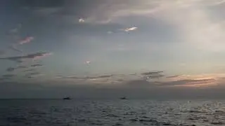 Sunset Relaxing moments | Ocean Sunset | Palm Jumeirah | Dubai