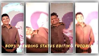 Boys trending video editing tutorial|| Editing tutorial in Kannada for boys||