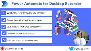 Power Automate Desktop Recorder