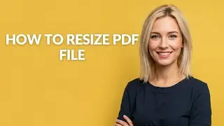 How to Resize Pdf File - Julia'sTutorials