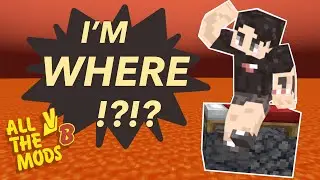 I Woke Up In A Volcano | All The Mods 8 Volcano Block
