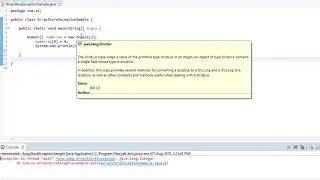 ArrayStoreException in Java